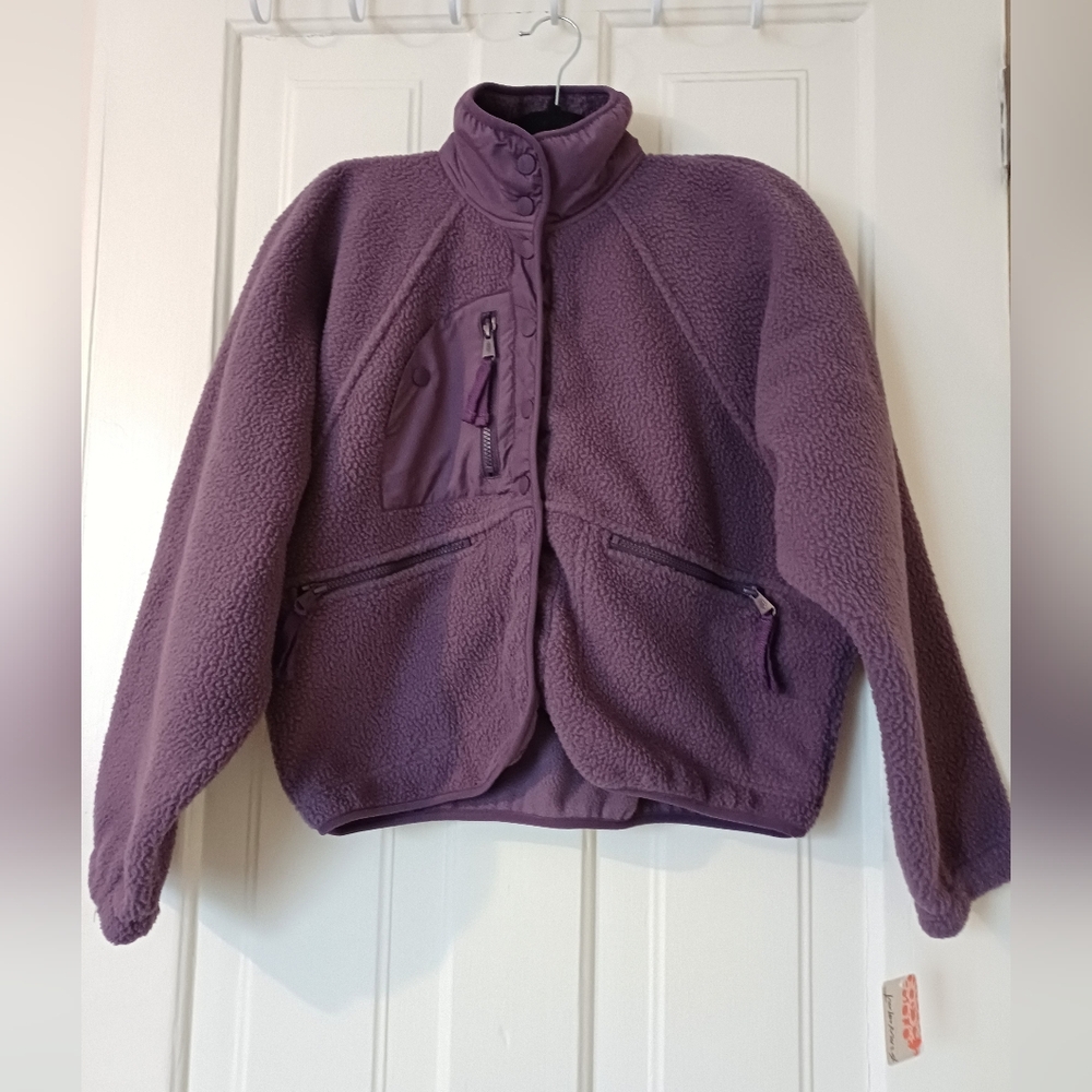 Purple Fleece Jacket